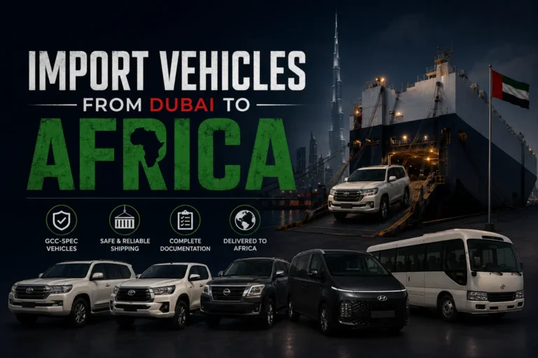 How to Import Vehicles From Dubai to Africa