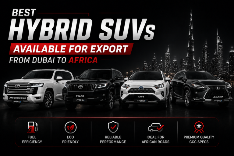Best Hybrid SUVs Available for Export From Dubai to Africa