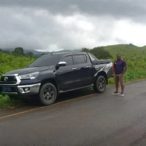 Happy customer after receiving exported vehicle from Dubai through Mobeen Auto Export