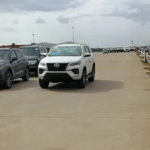 Happy customer after receiving exported vehicle from Dubai through Mobeen Auto Export